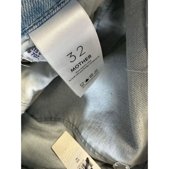 Mother The Scrapper Cliff Ankle Fray In Lonely Hearts Club Size 32 - Picture 9 of 9